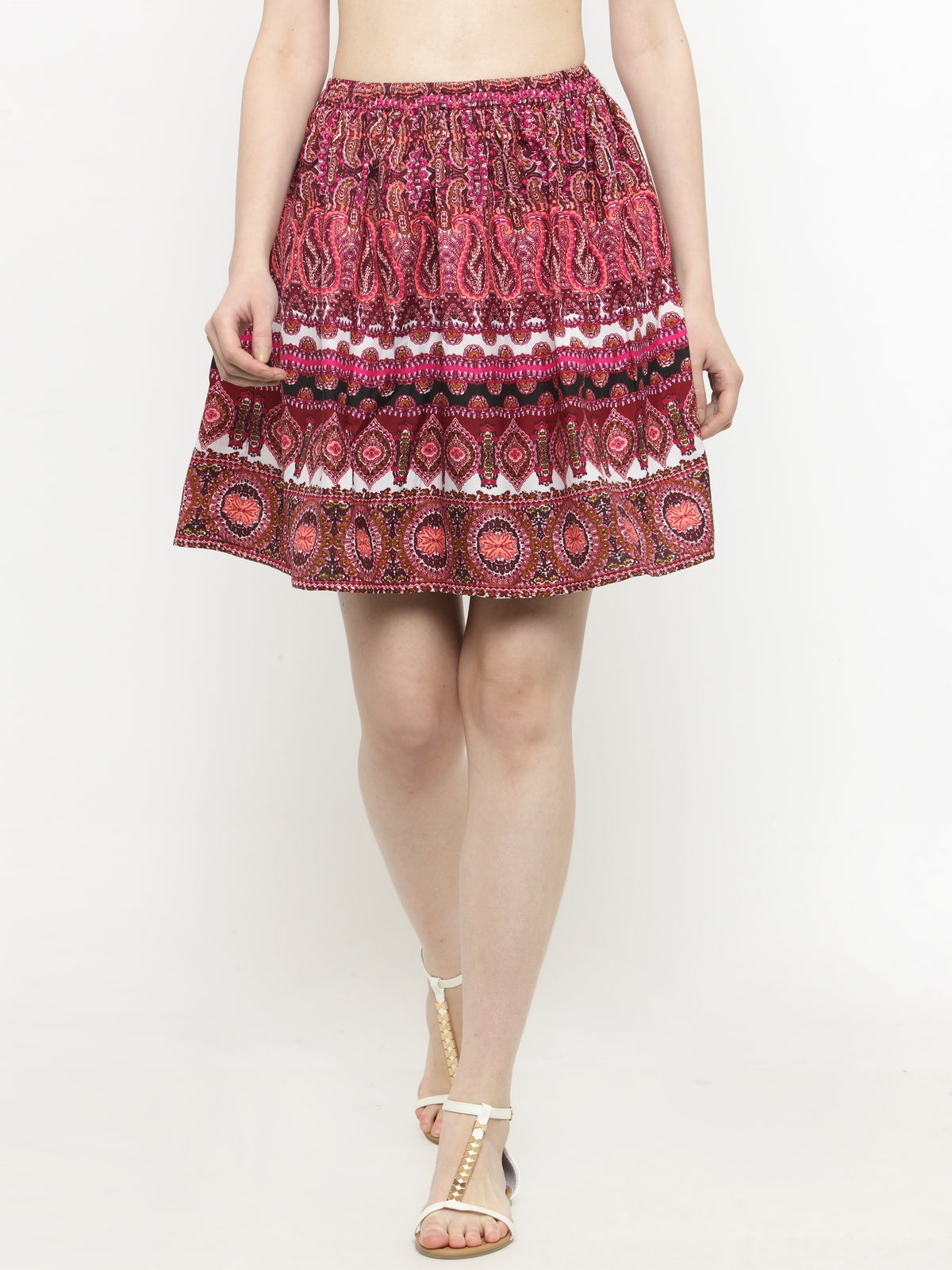 Multicolor printed Skirt