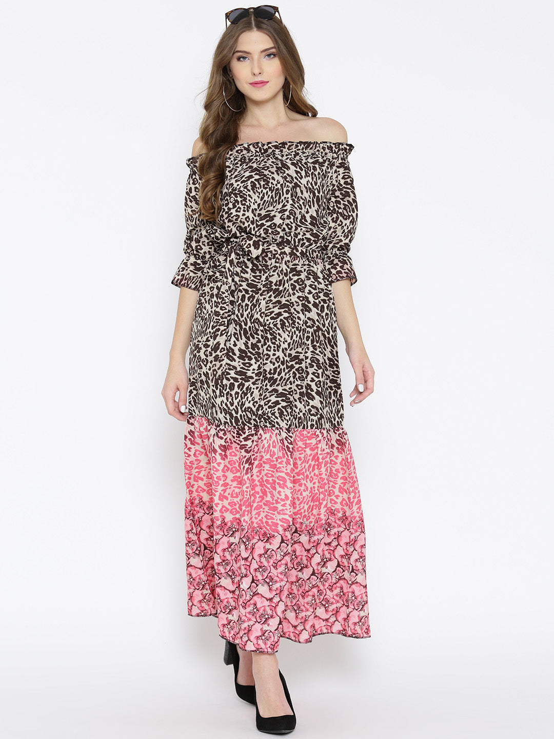 Off Shoulder Maxi Dress