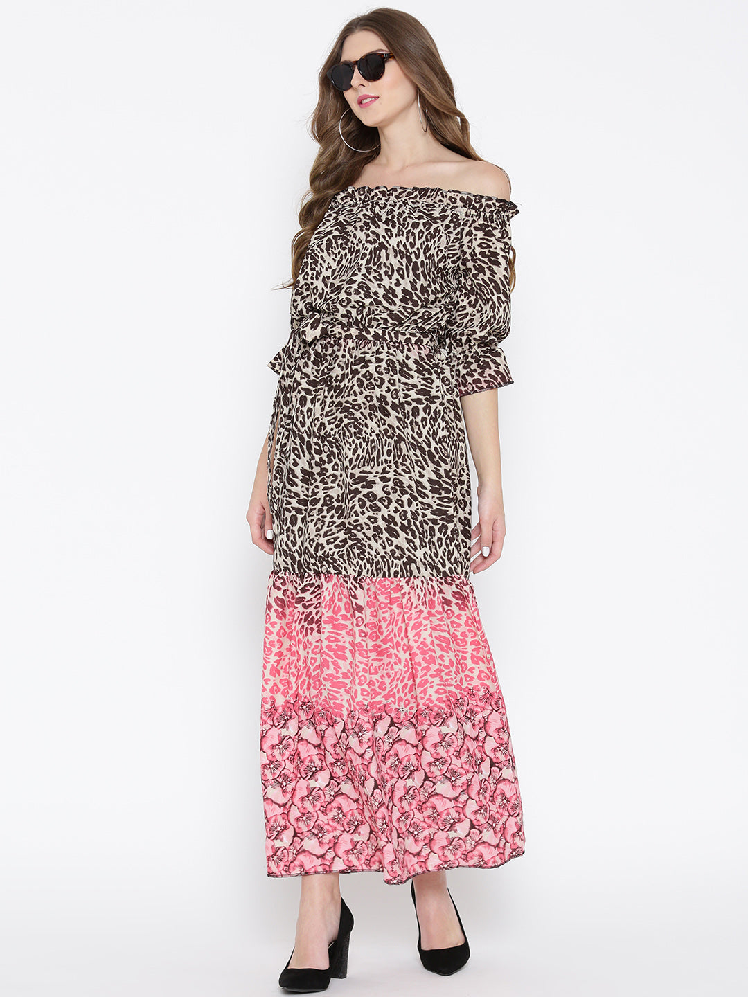 Off Shoulder Maxi Dress