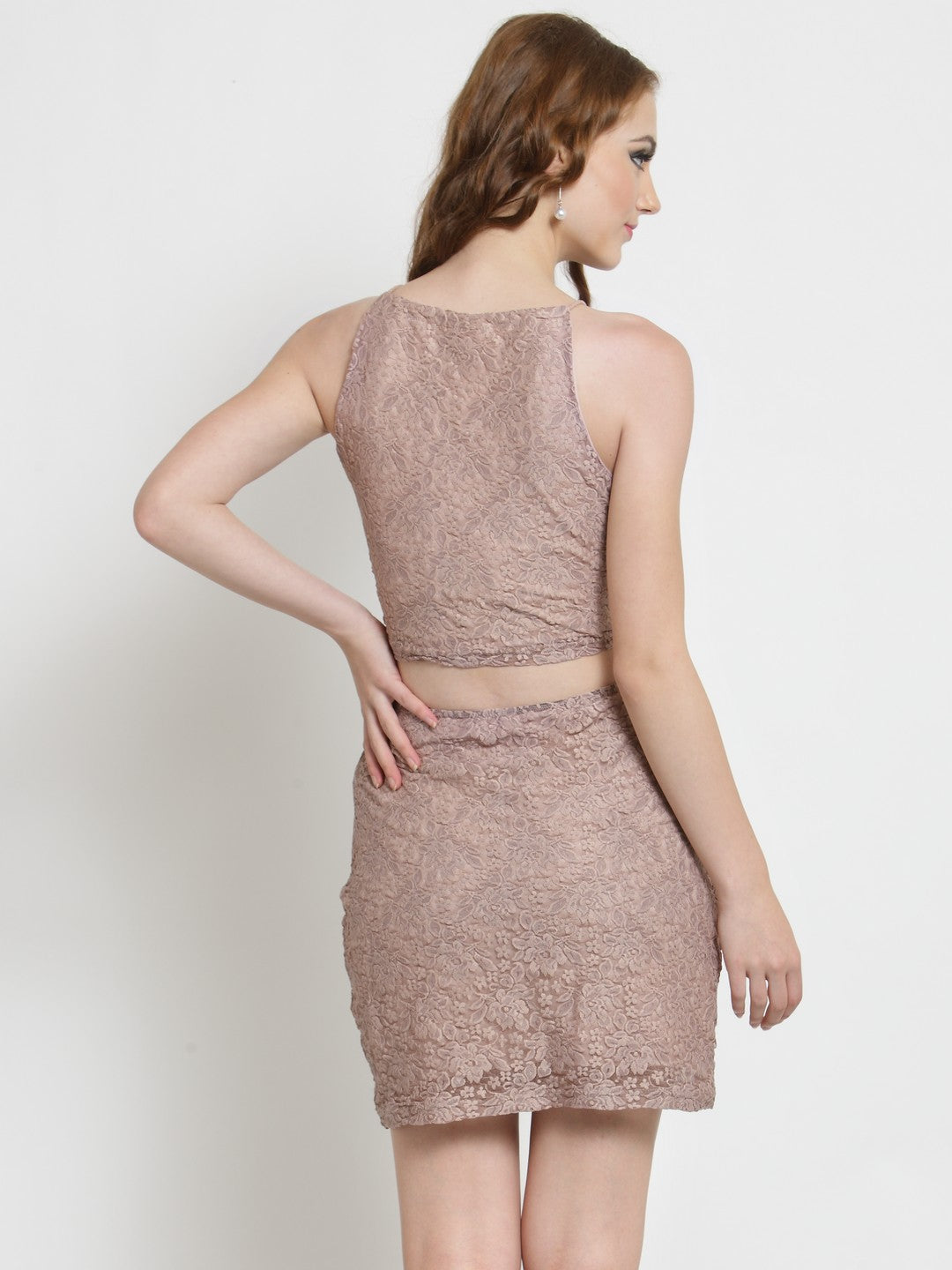 Lace two pc dress Set