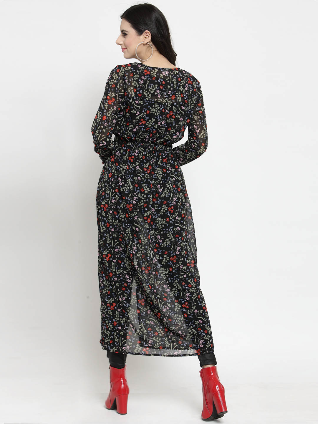 Maxi Long Printed shrug