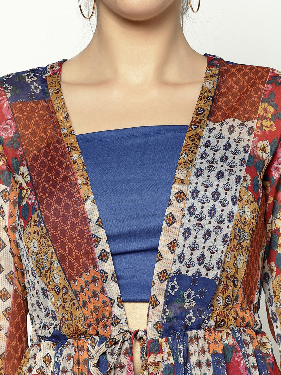 Front Tie Up Shrug