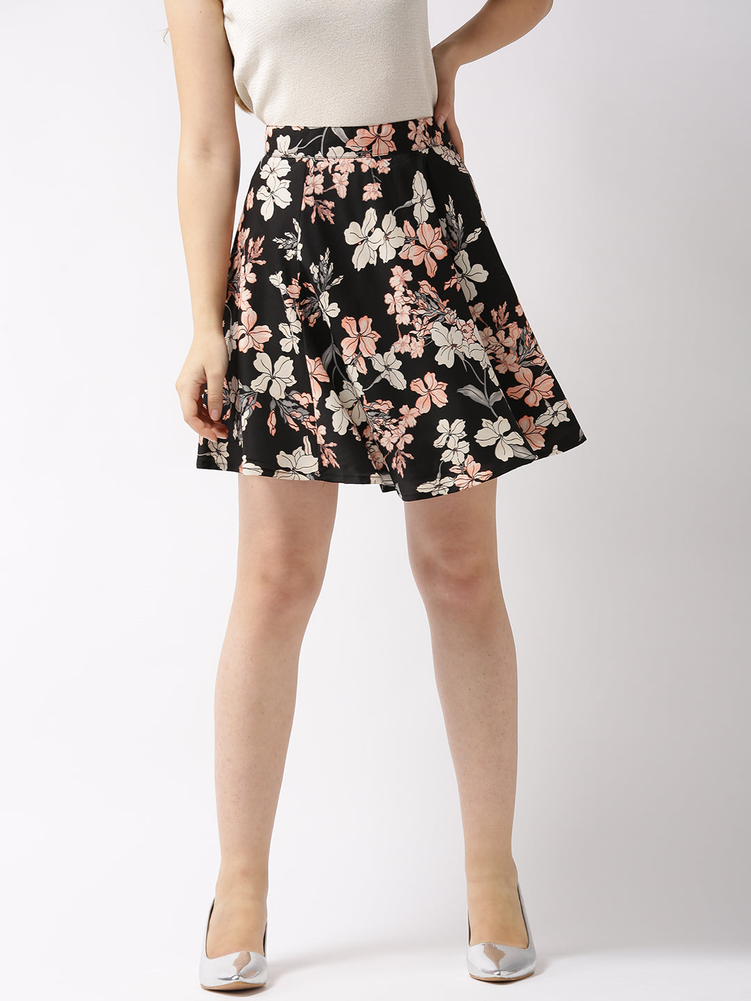 folral Printed Skirt