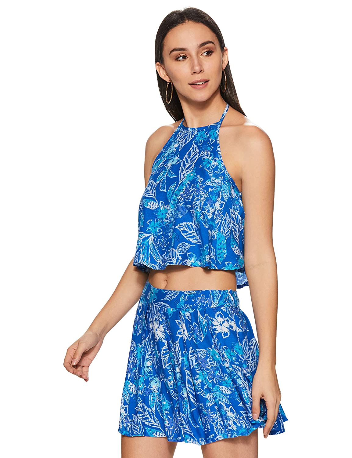 Printed two-piece dress