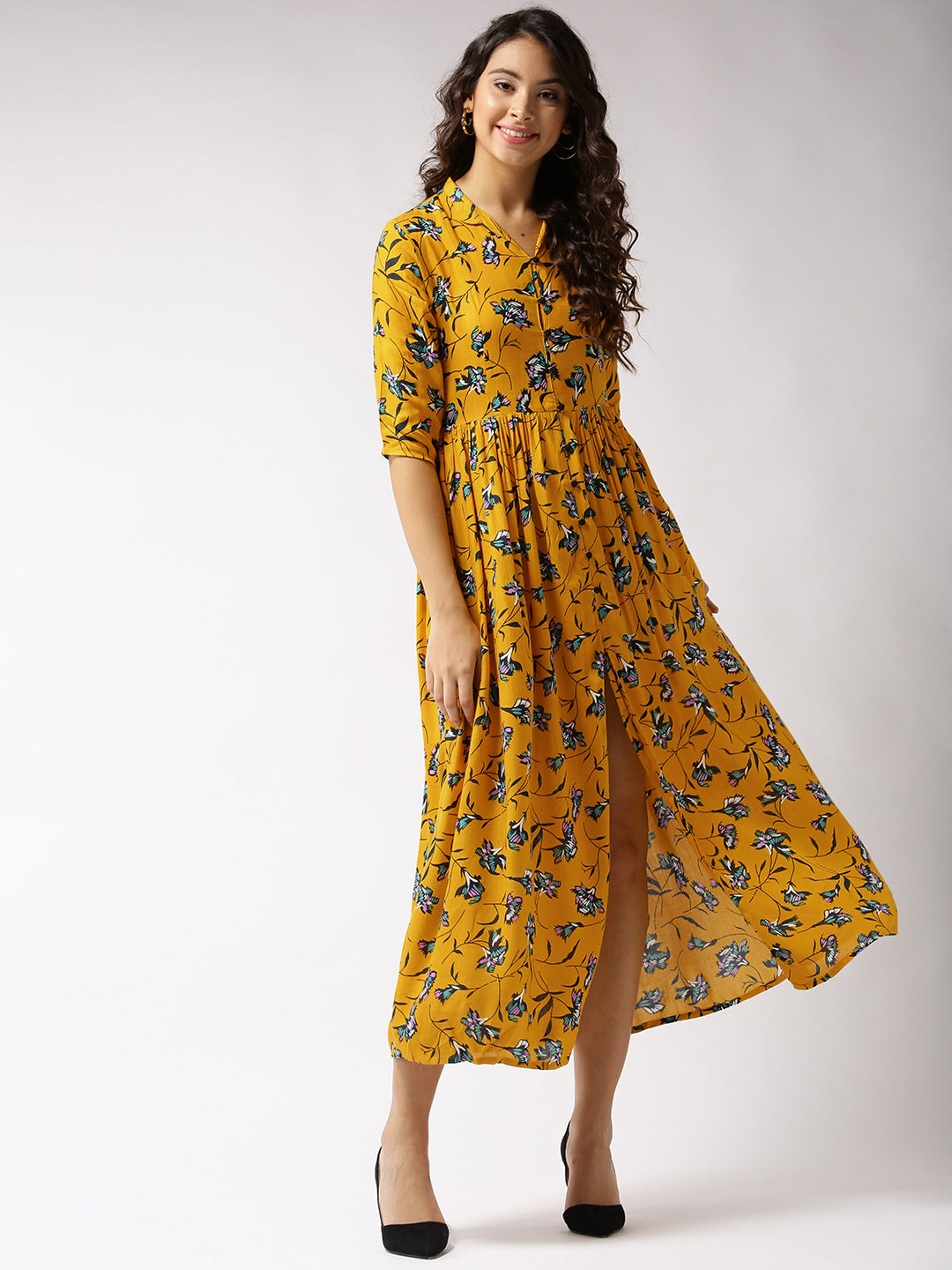 Printed Maxi Top
