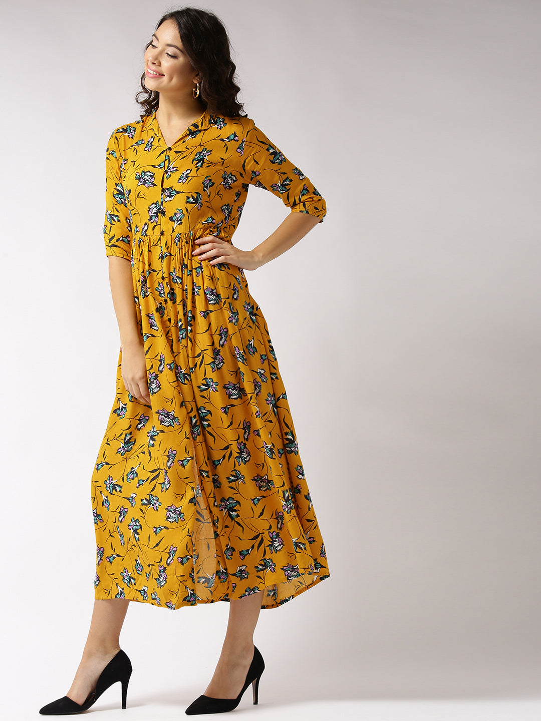 Printed Maxi Top