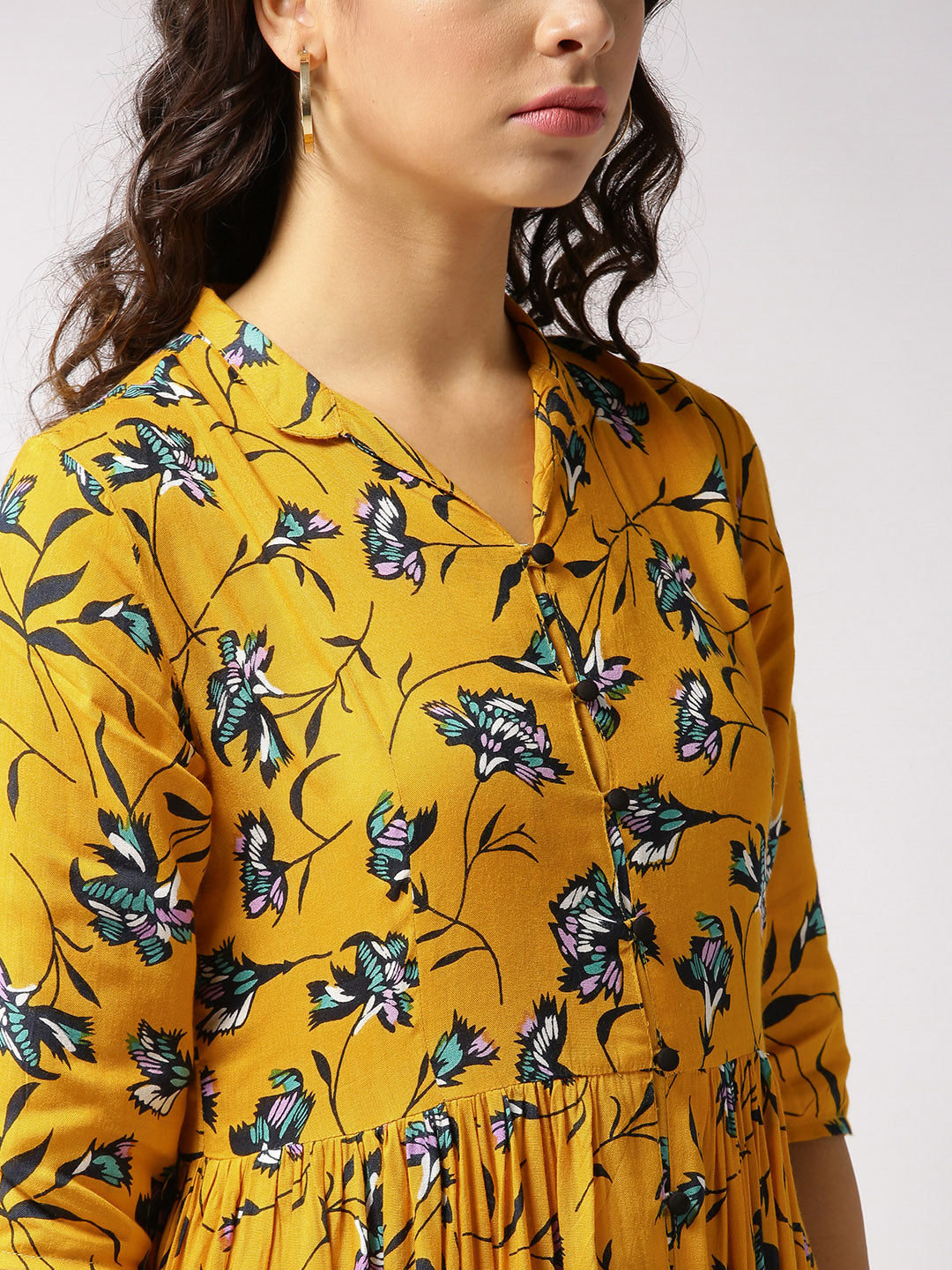 Printed Maxi Top