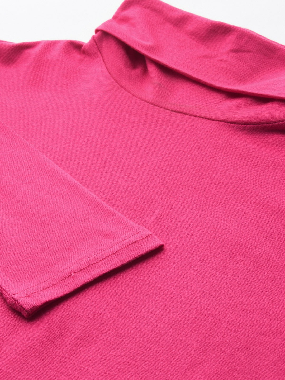 High Neck Strechable Top