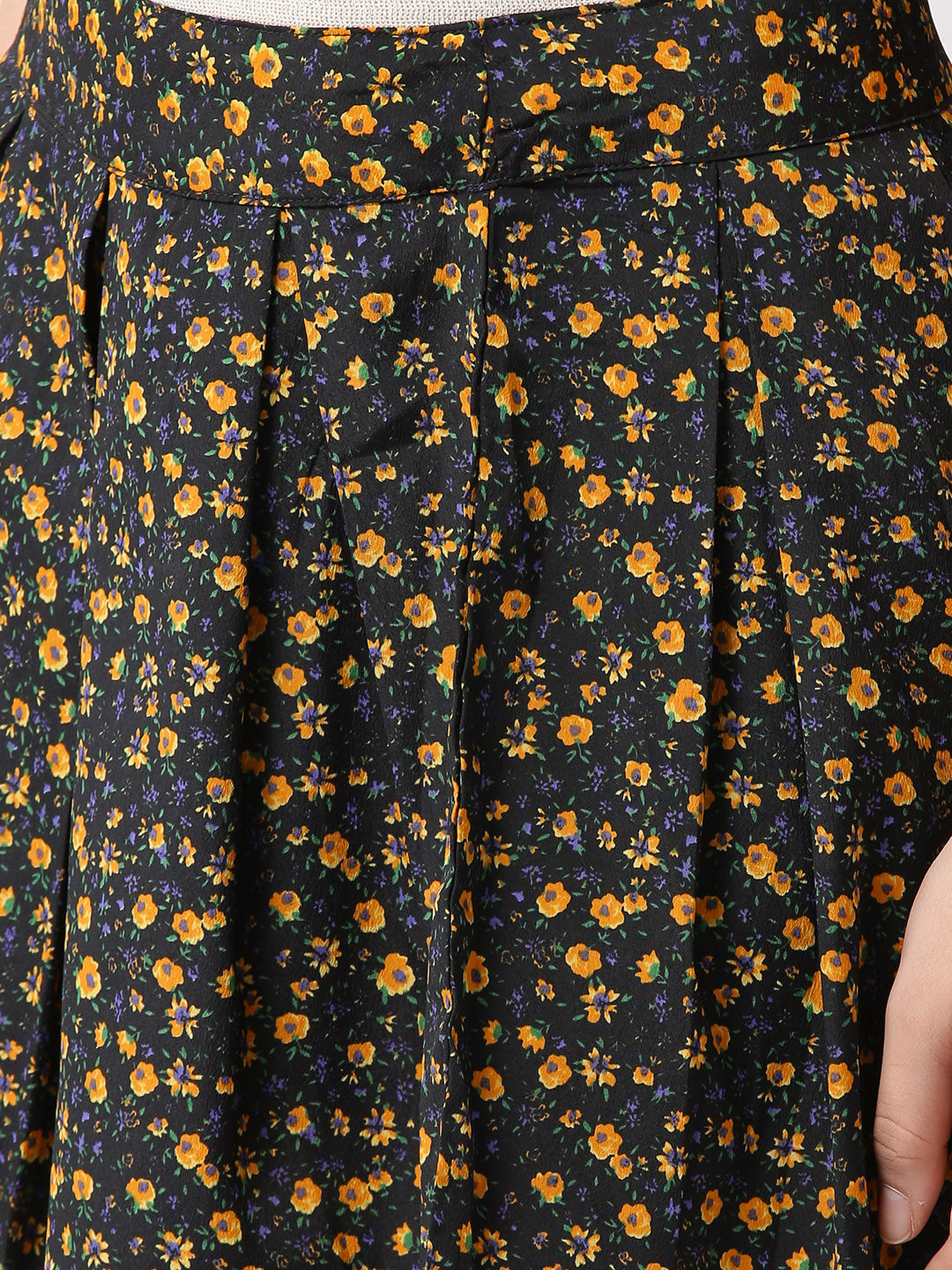 folral Printed Skirt