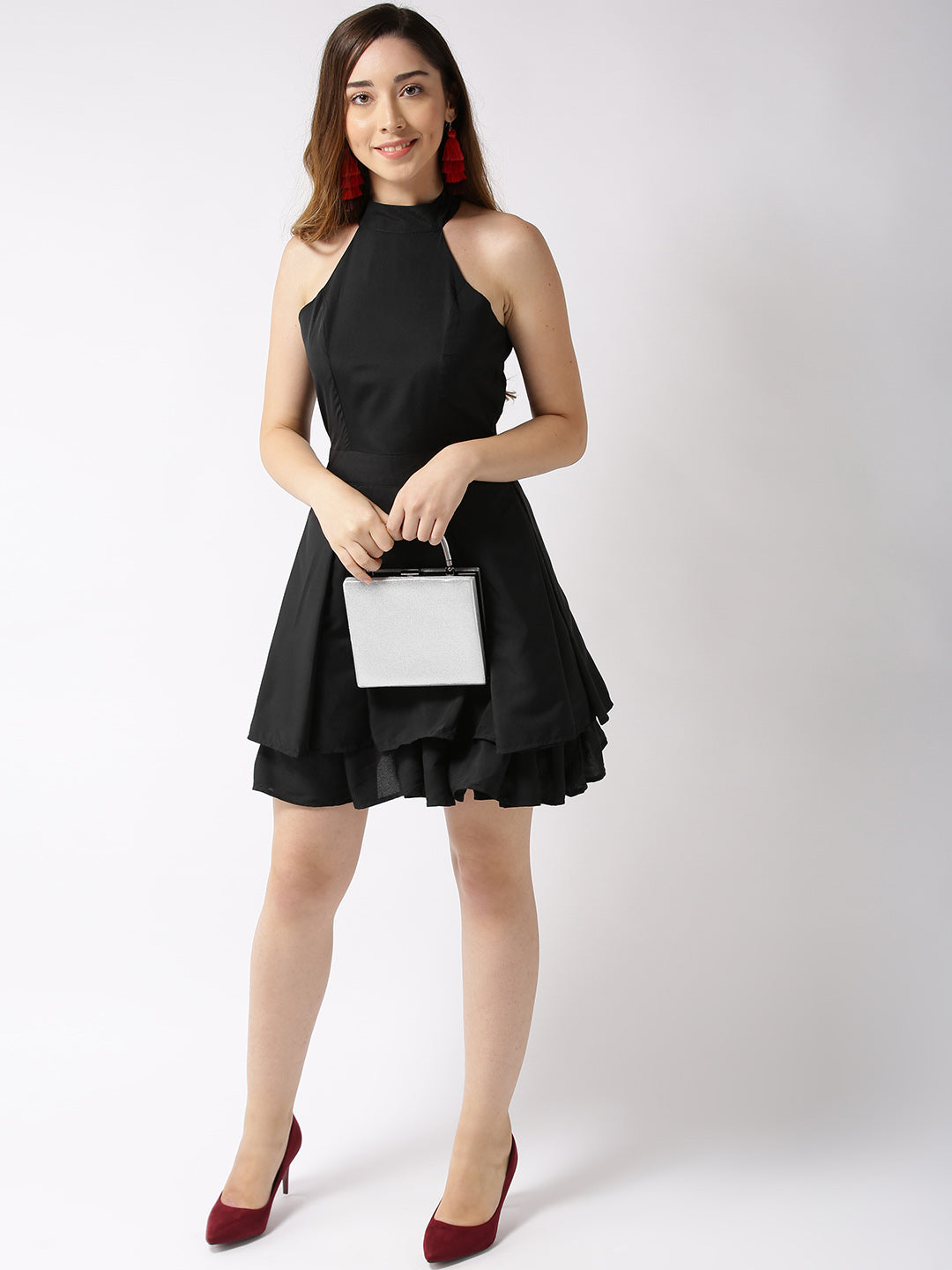 mini backless dress