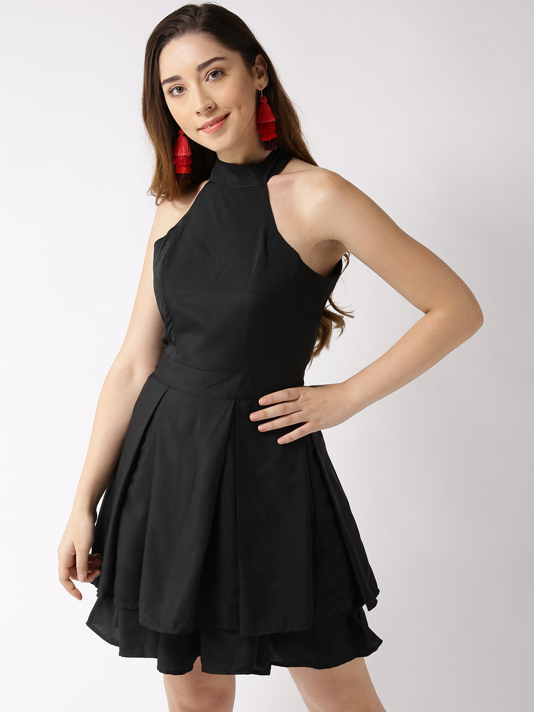 mini backless dress