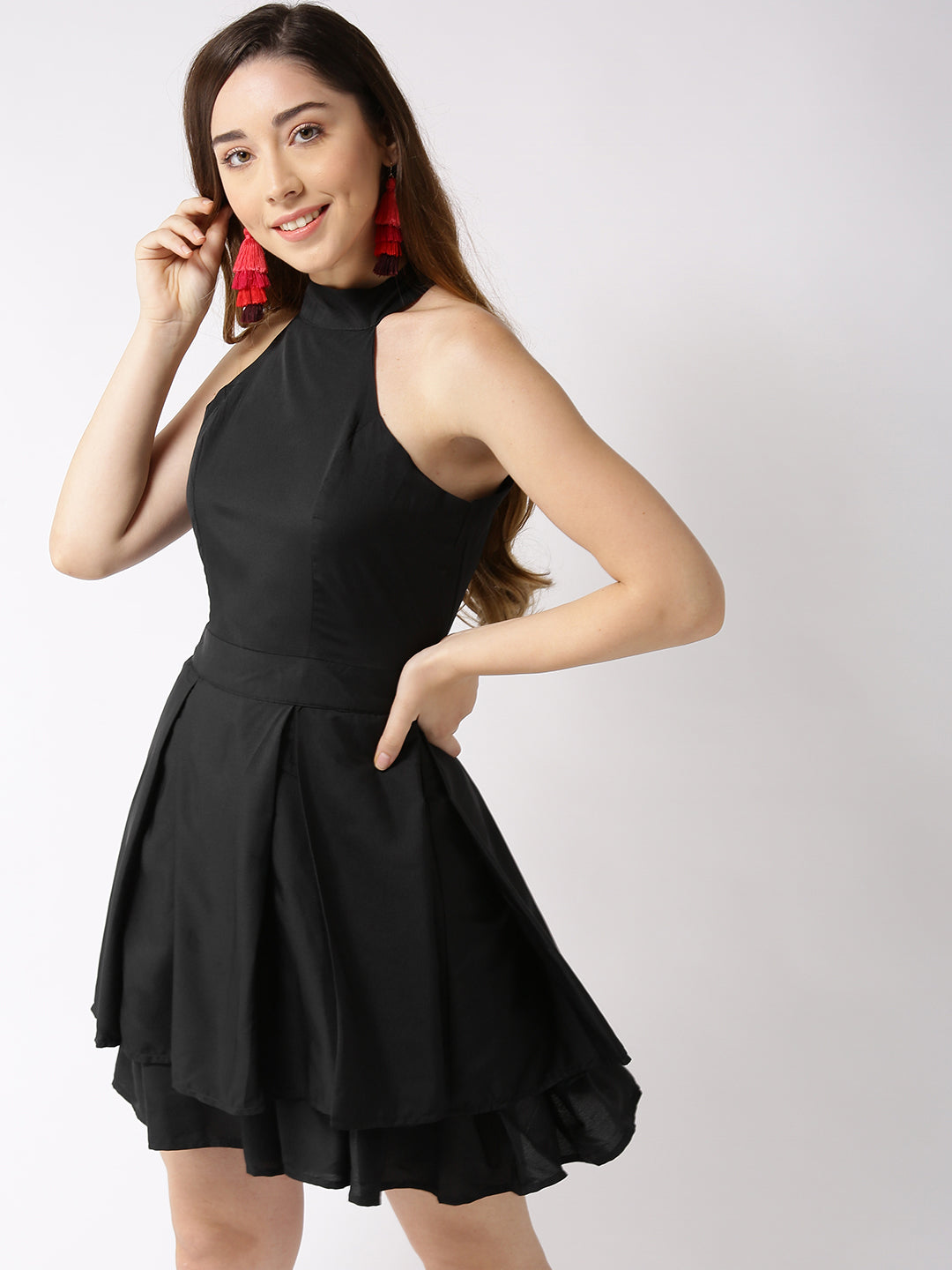 mini backless dress