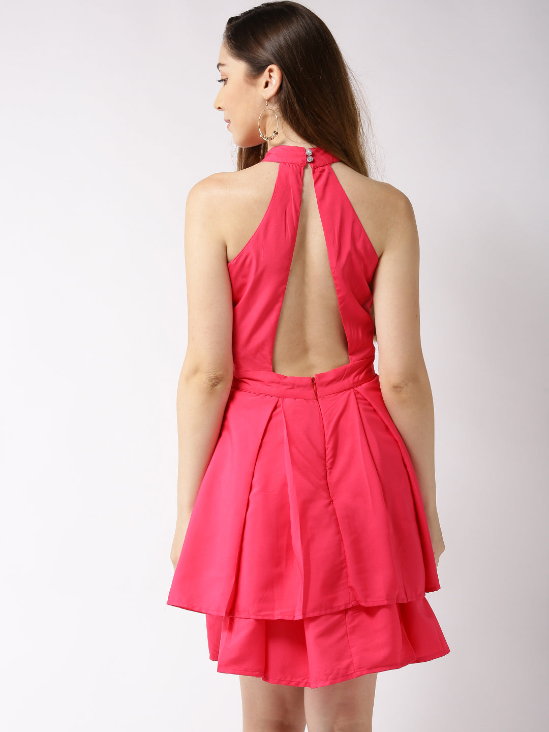 mini backless dress