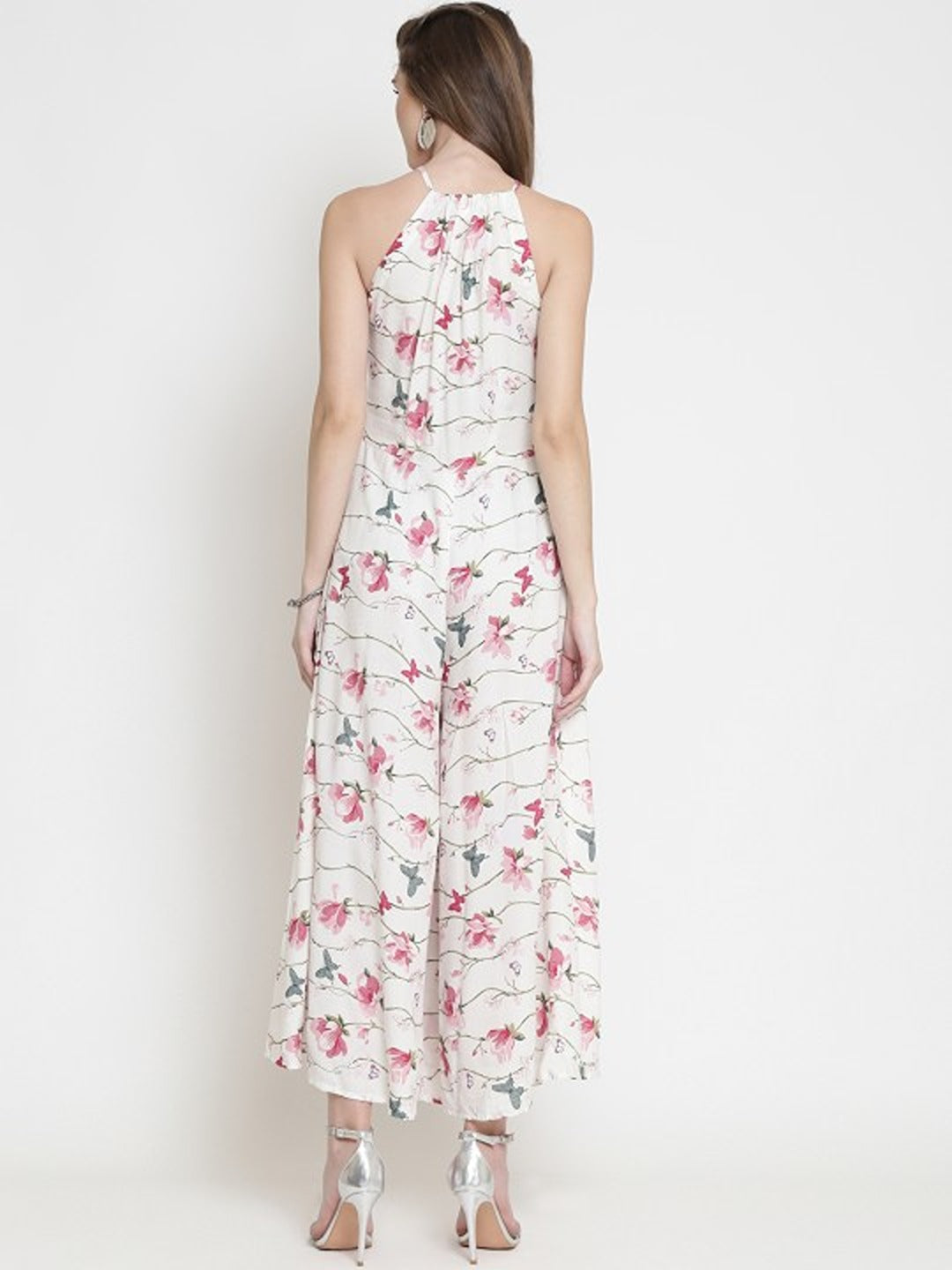 Floral Wide Leg Jumpsuit