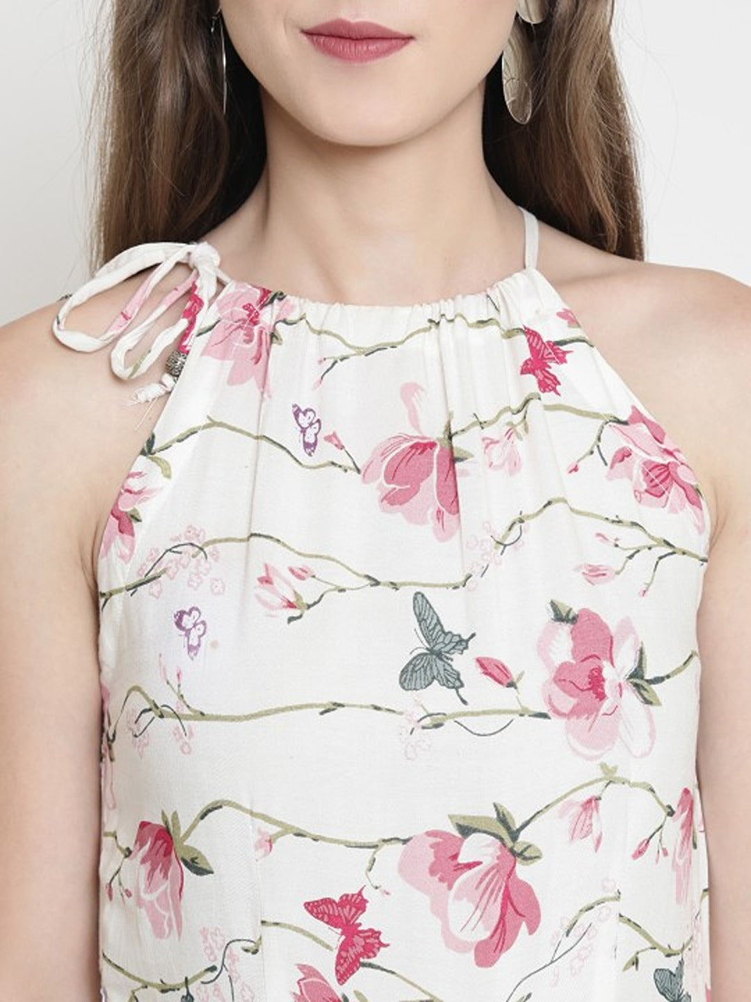 Floral Wide Leg Jumpsuit