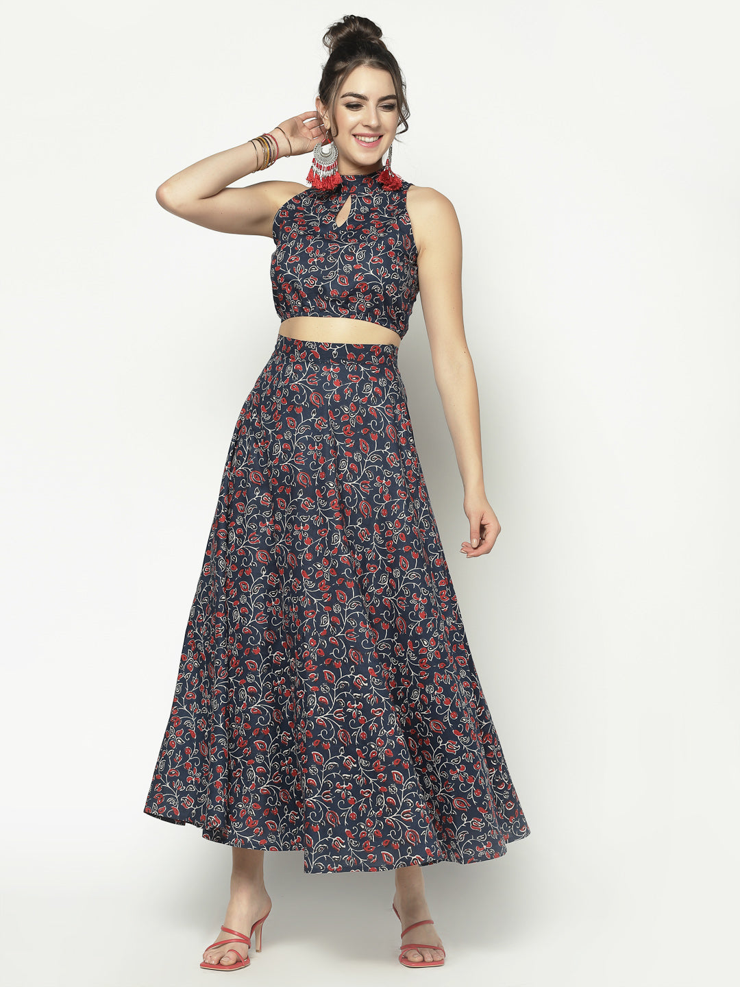 Two Pc Ethnic Dress