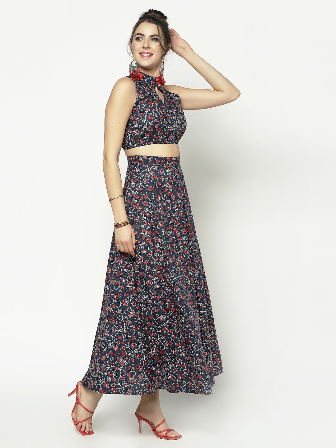 Two Pc Ethnic Dress
