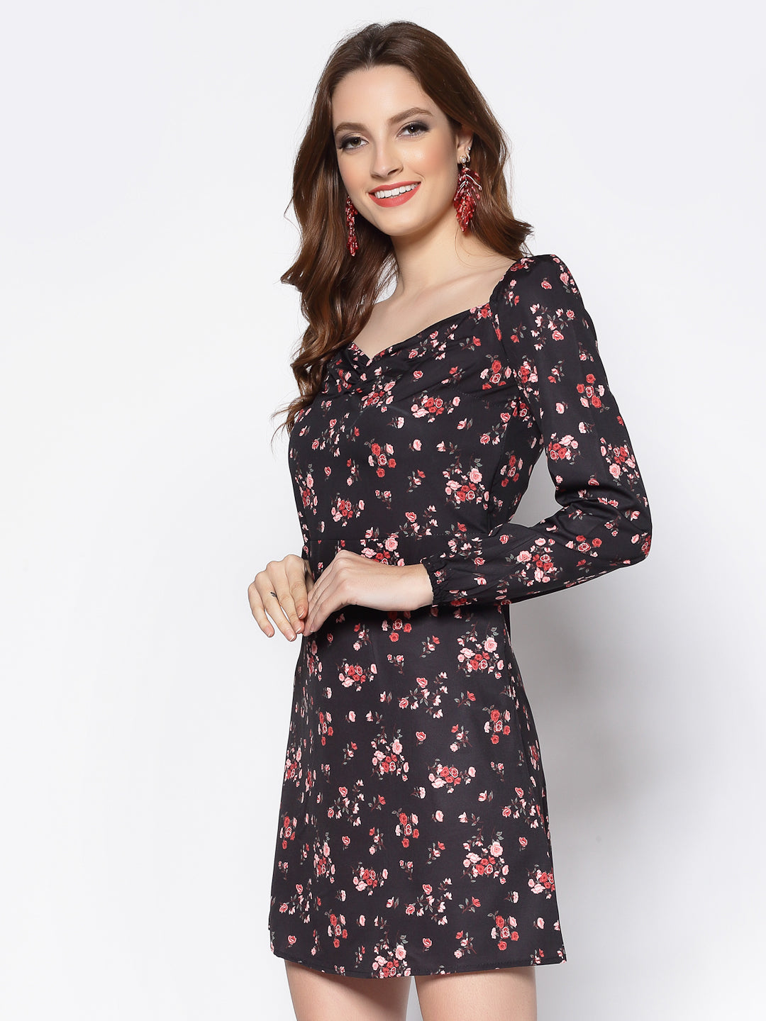 Sweetheart Neck Dress