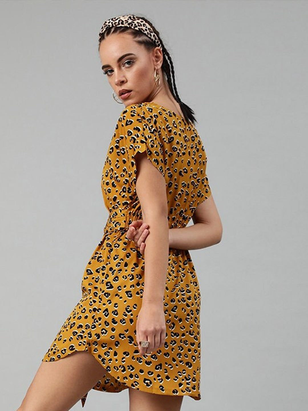 Tie Up Shift Dress