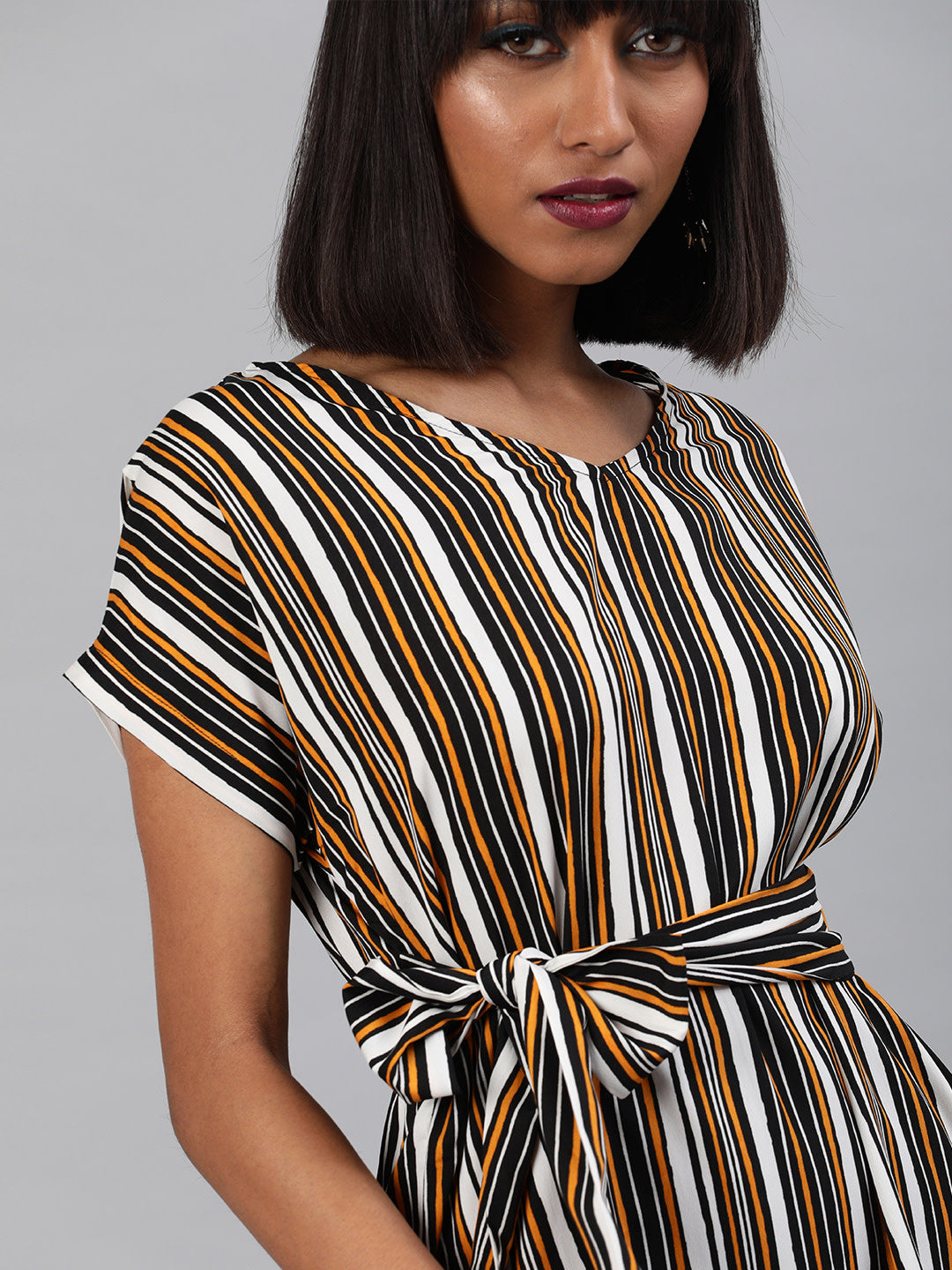 Tie Up Shift Dress