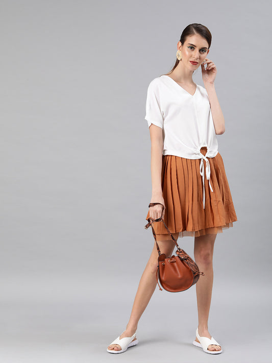 Front Knot Kaftan Top