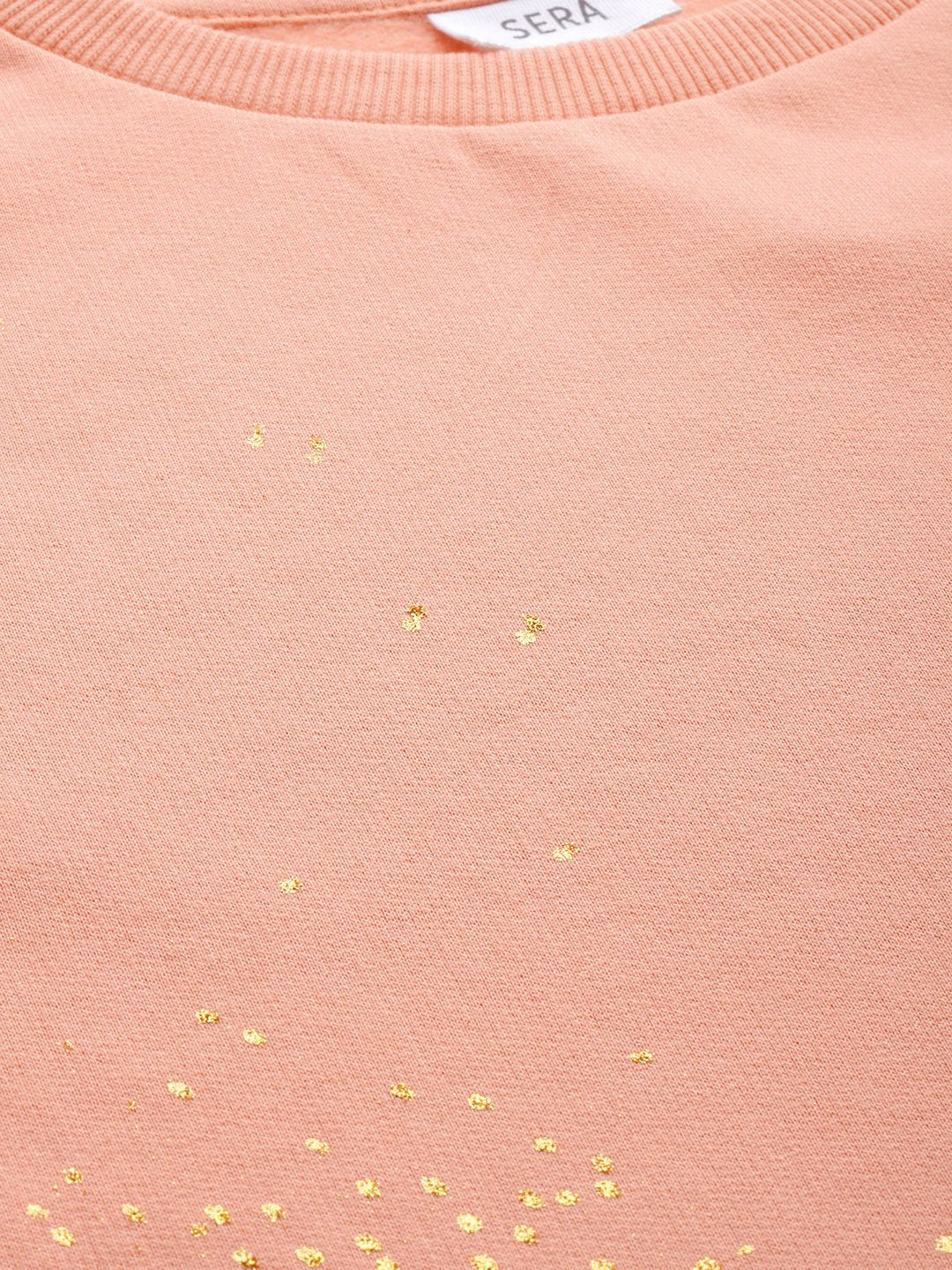 Brushed Fleece Printed Sweatshirt