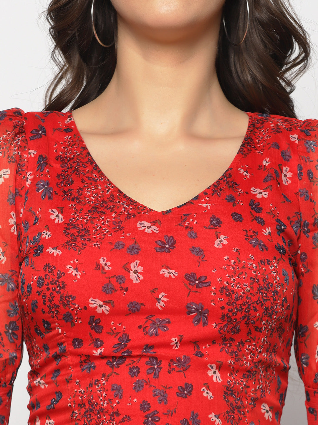 Printed Crop Top