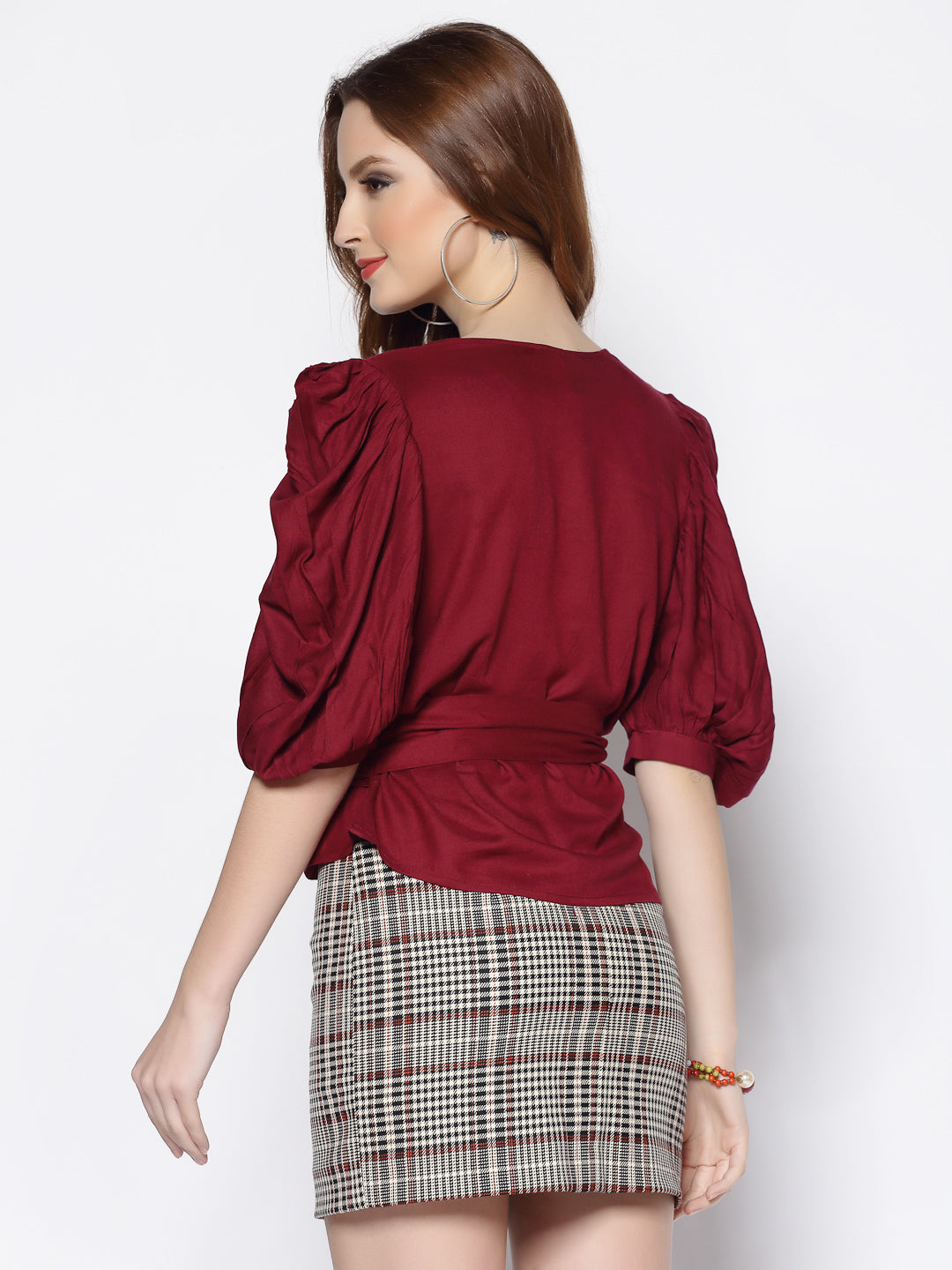Volume Sleeve Top