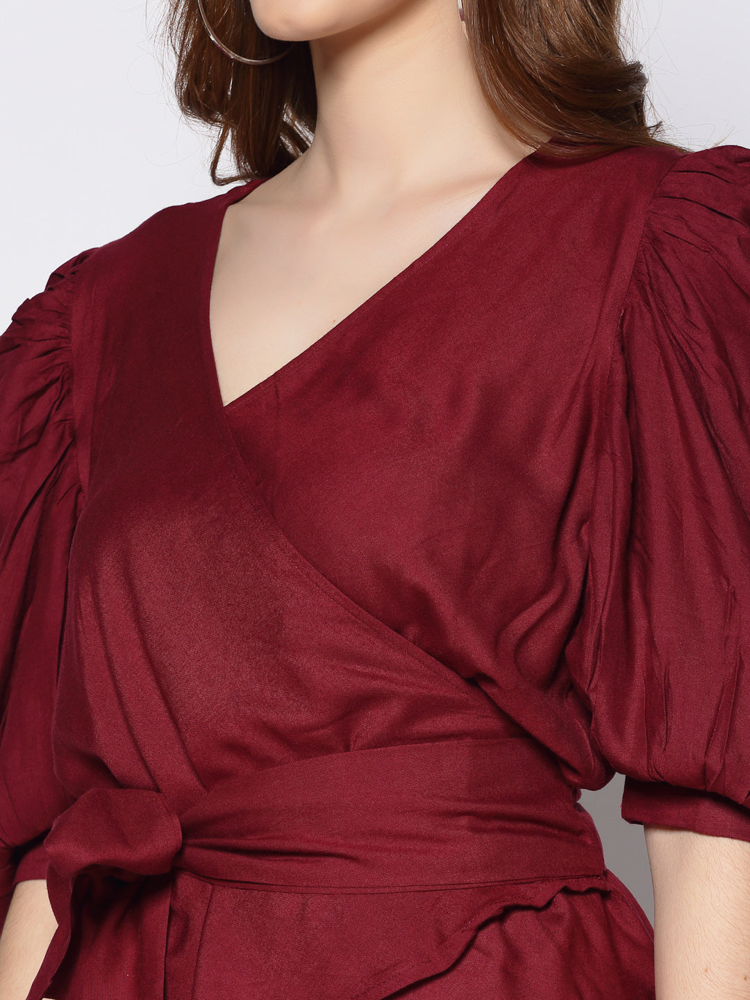 Volume Sleeve Top