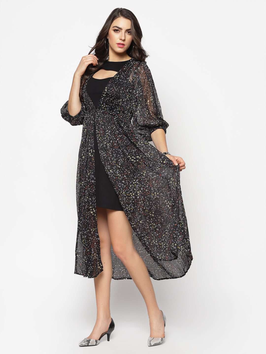 Volume Sleeve Shrug