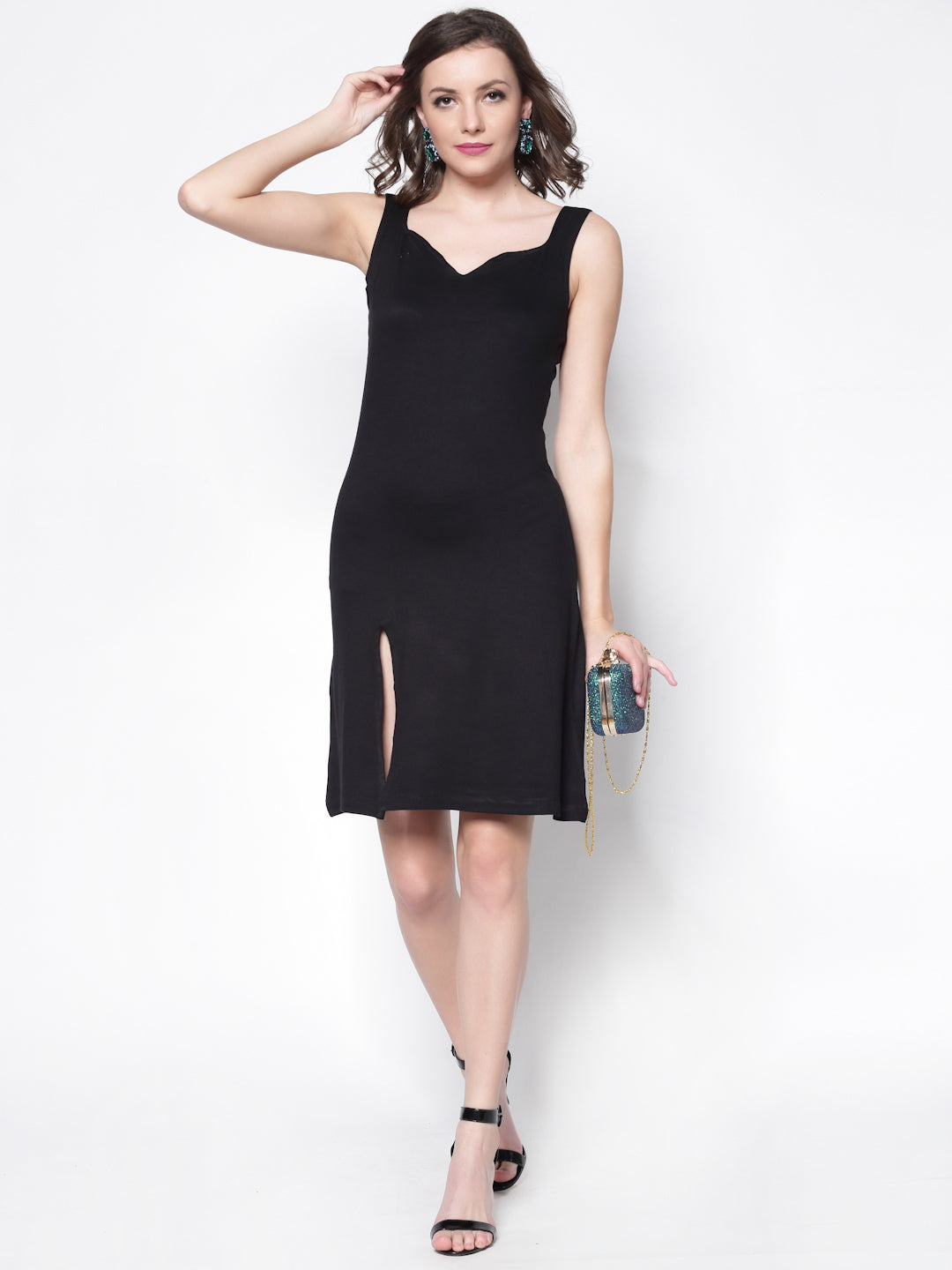 Stylish Black Sleek Dress