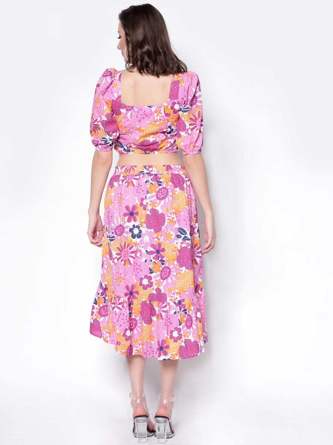 Two Pc Dress Flared