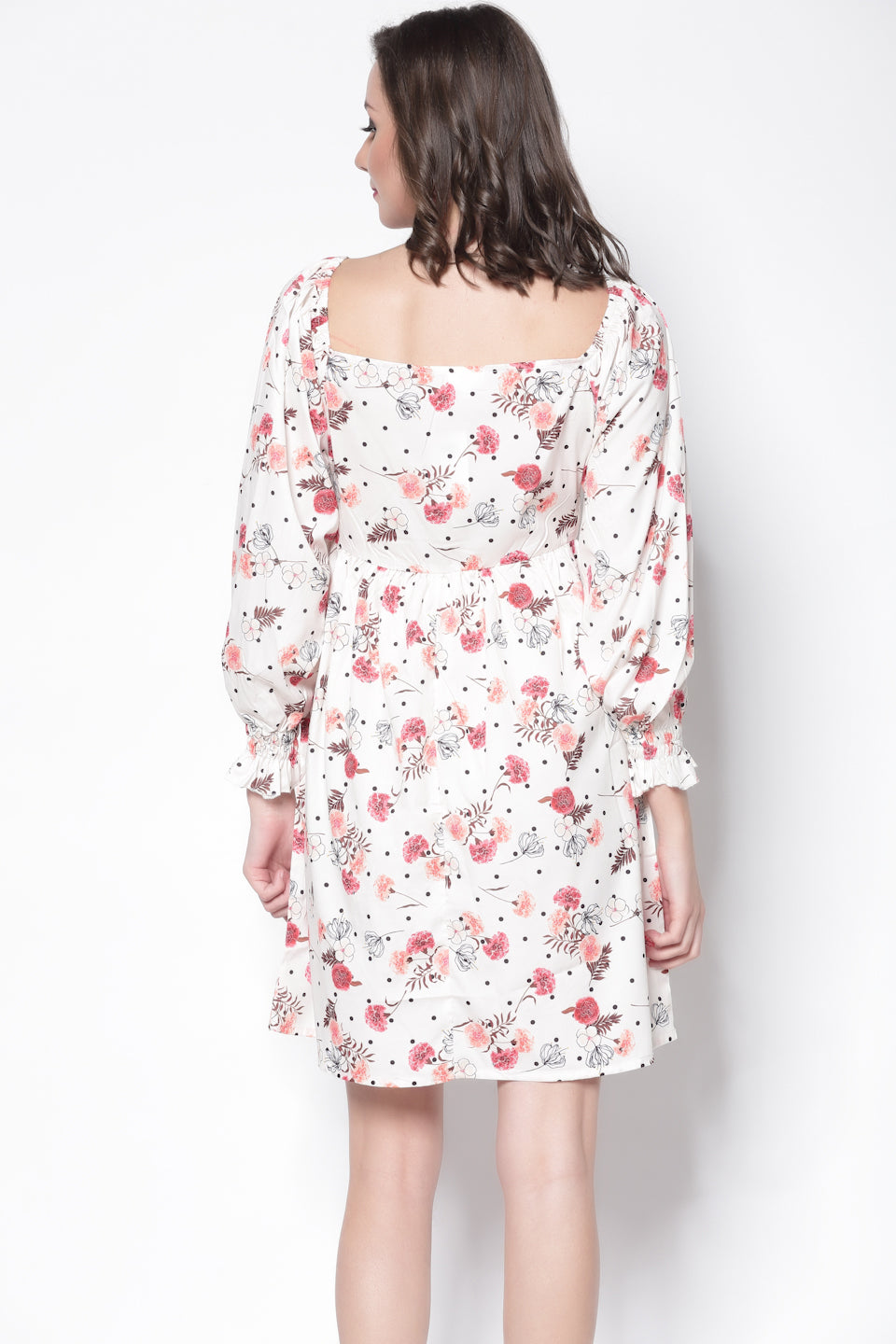 Full Sleeve Fit & Flare Dress