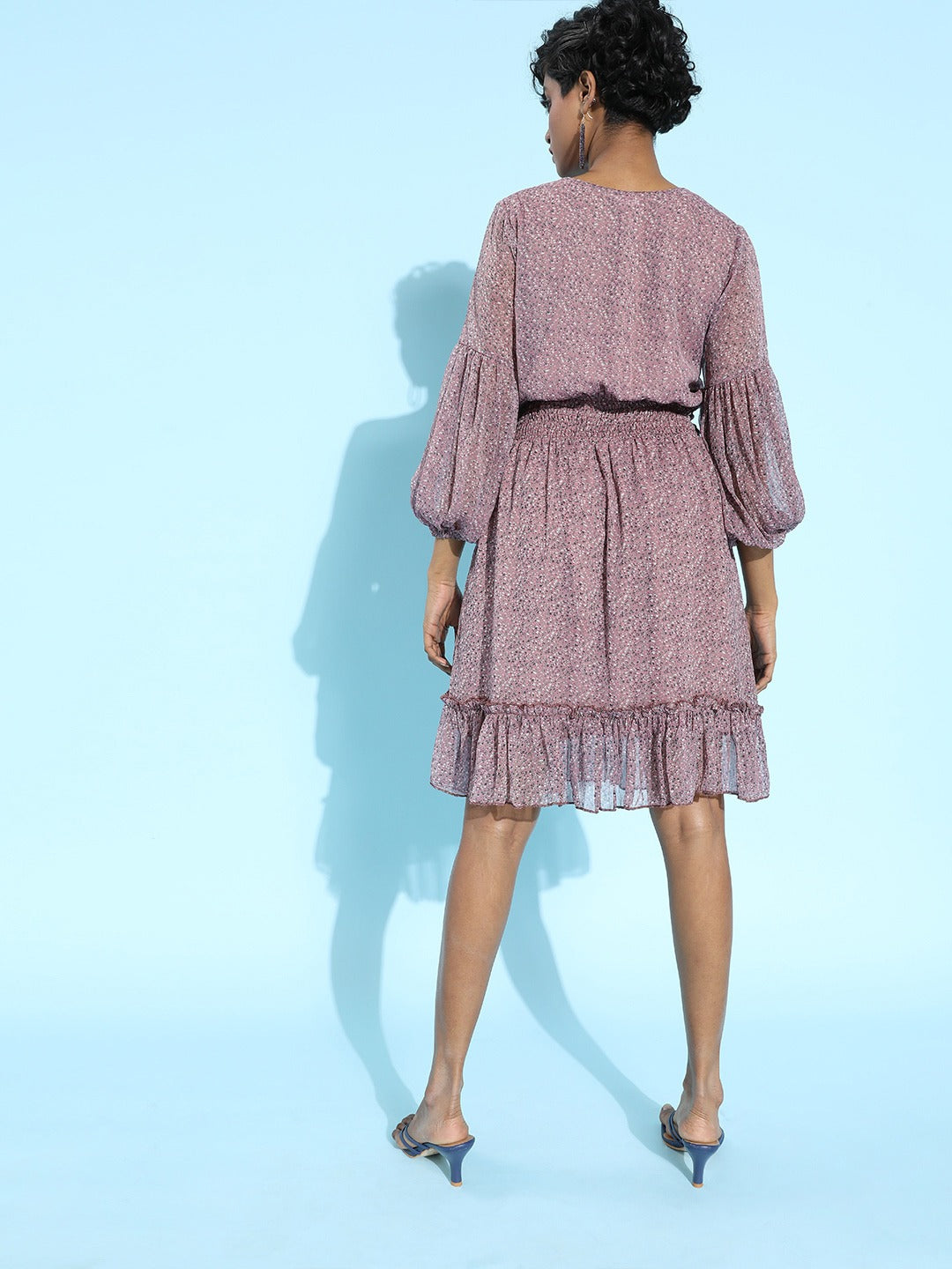 Tie up waisted dress