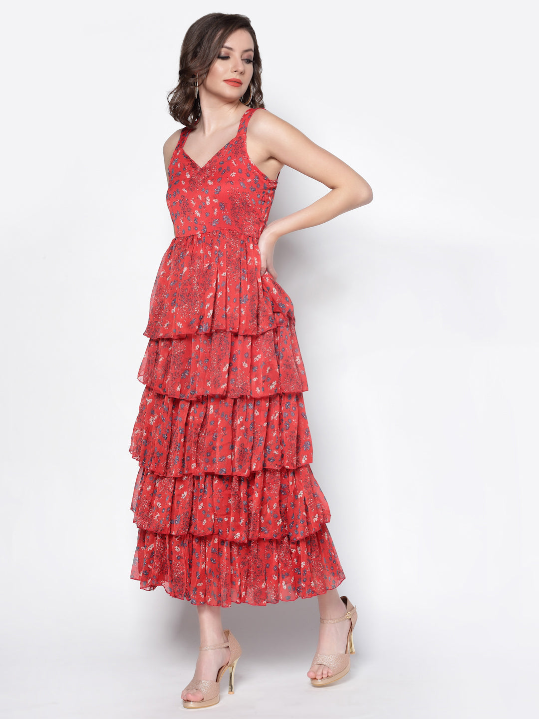 Tie Up Back Dress