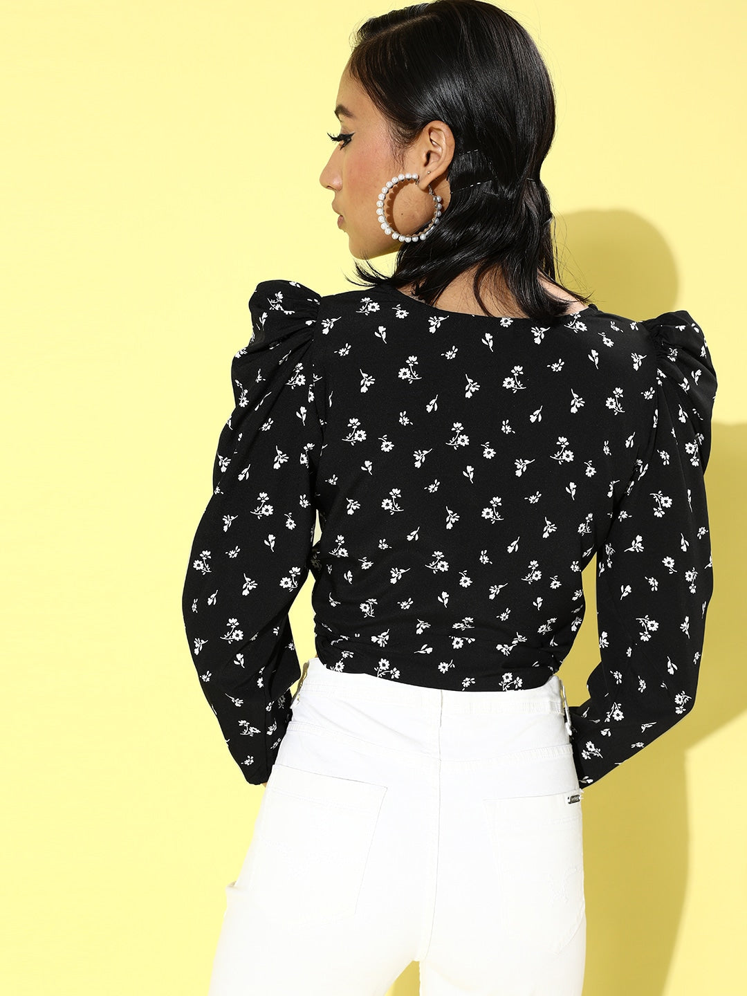 Tie up wrap top