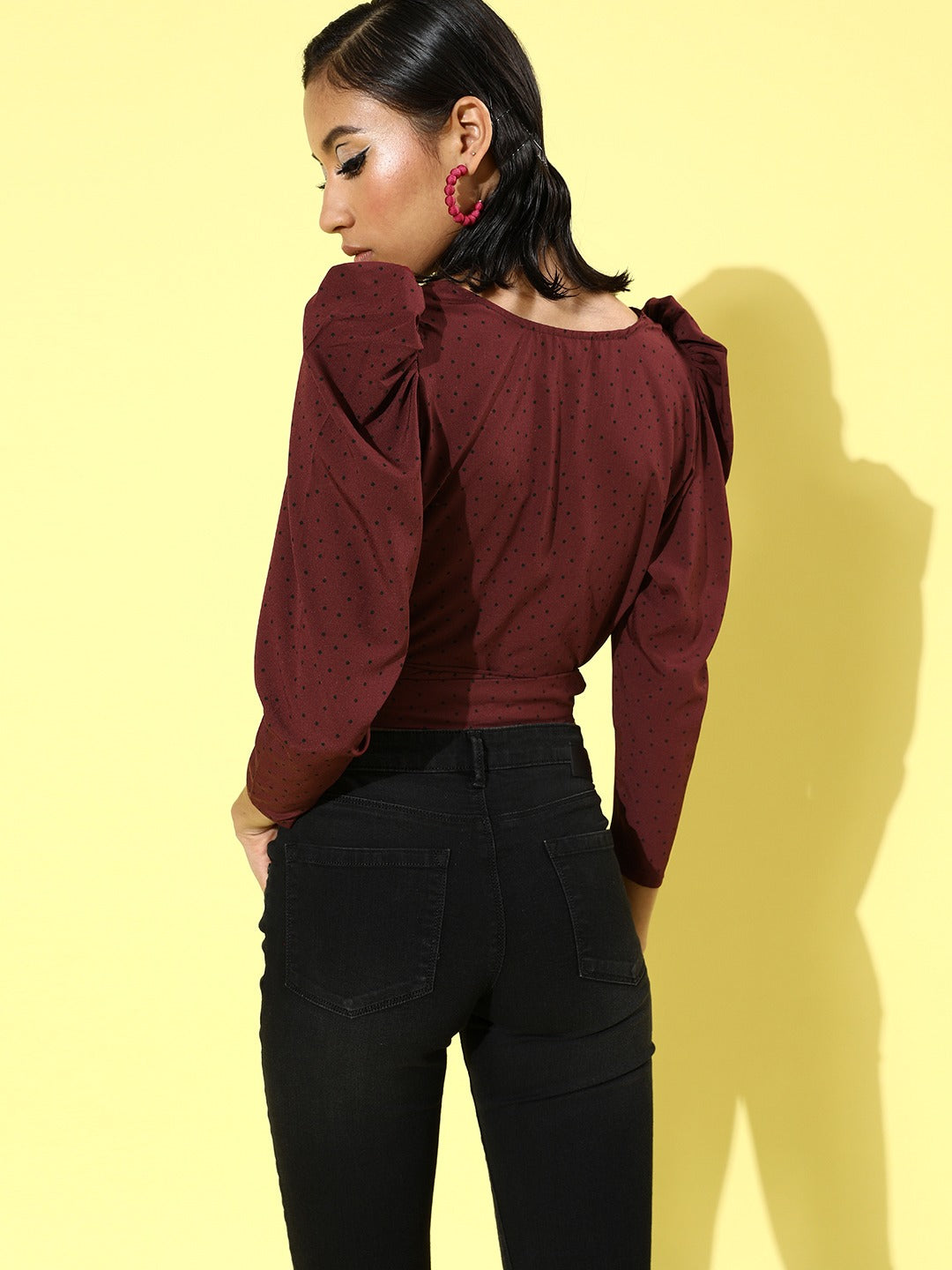 Tie up wrap top
