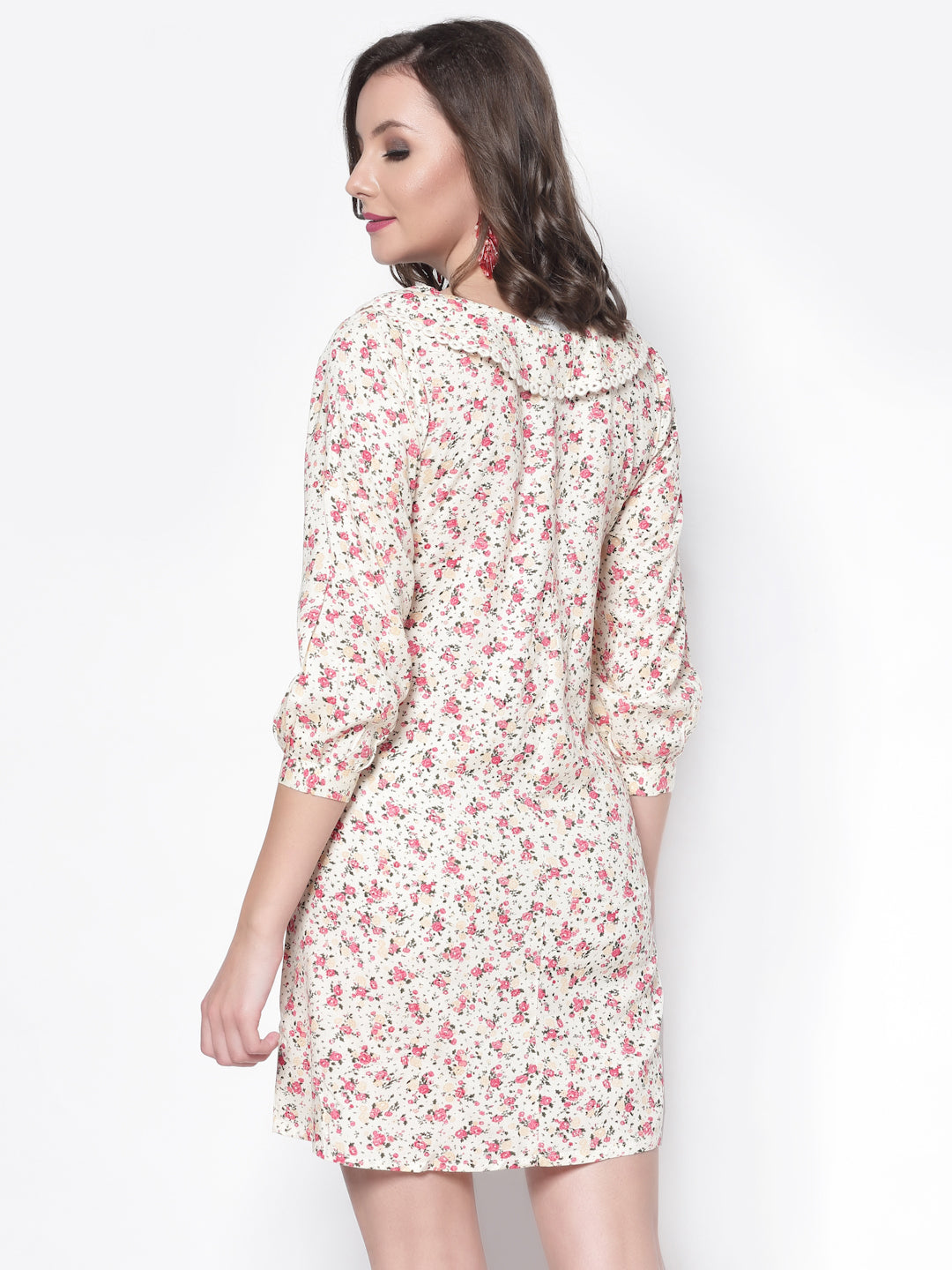 Keyboard Collar Dress