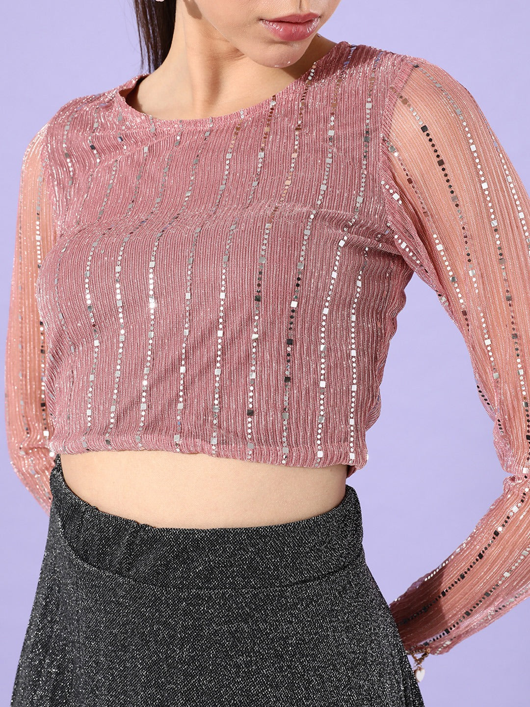 Sequence Crop Top