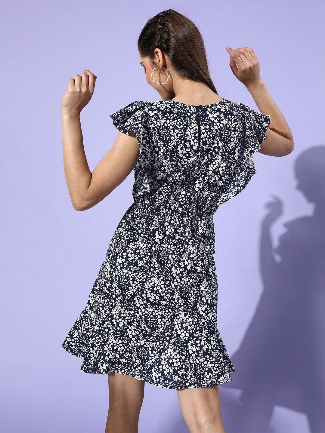 A Line Frill Dress