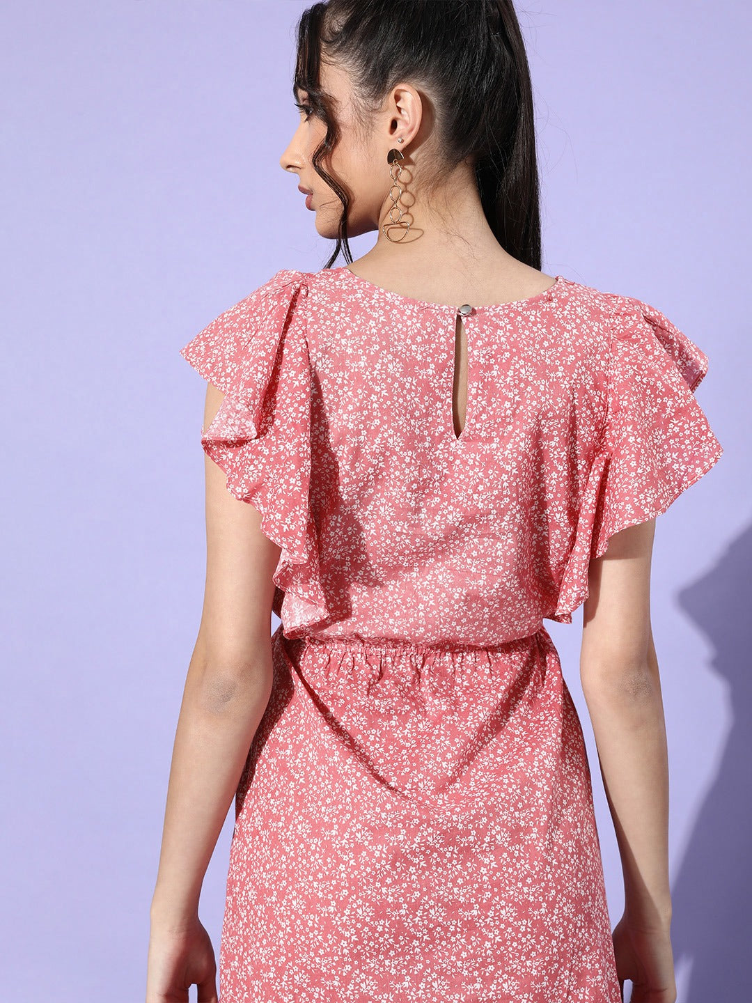 A Line Frill Dress