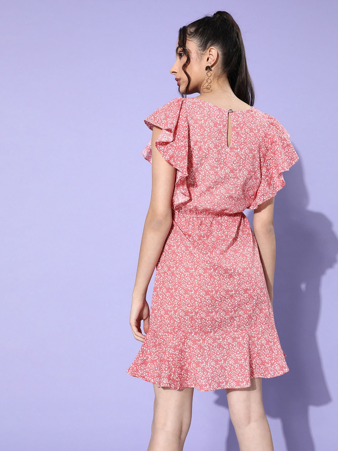 A Line Frill Dress