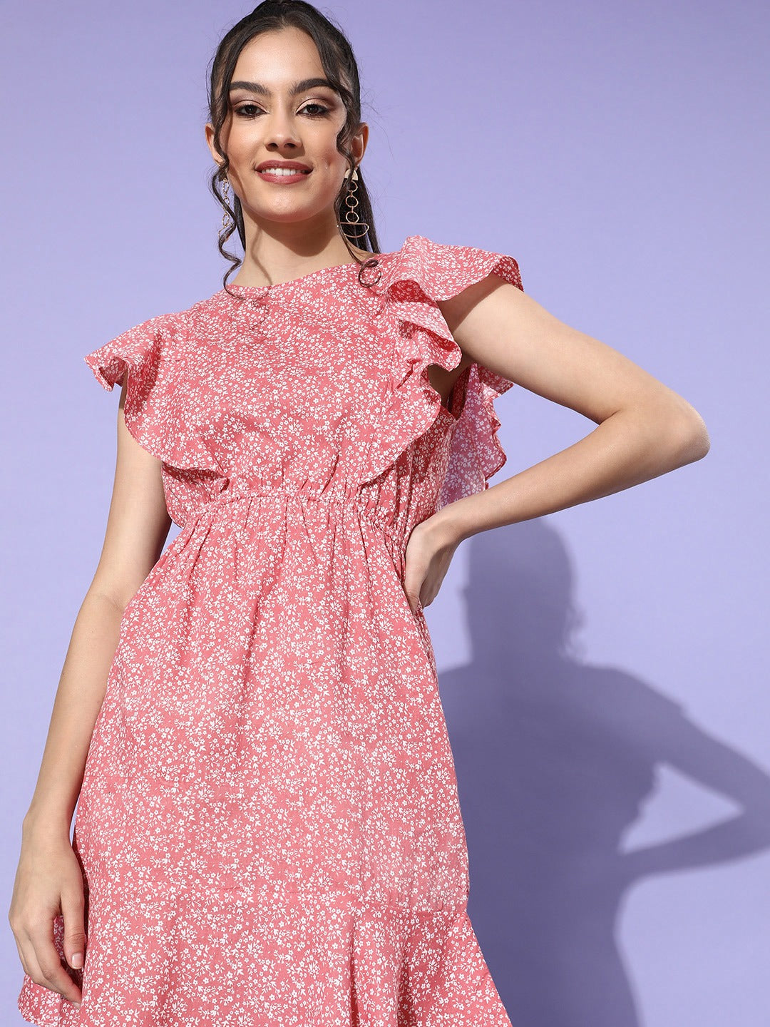 A Line Frill Dress