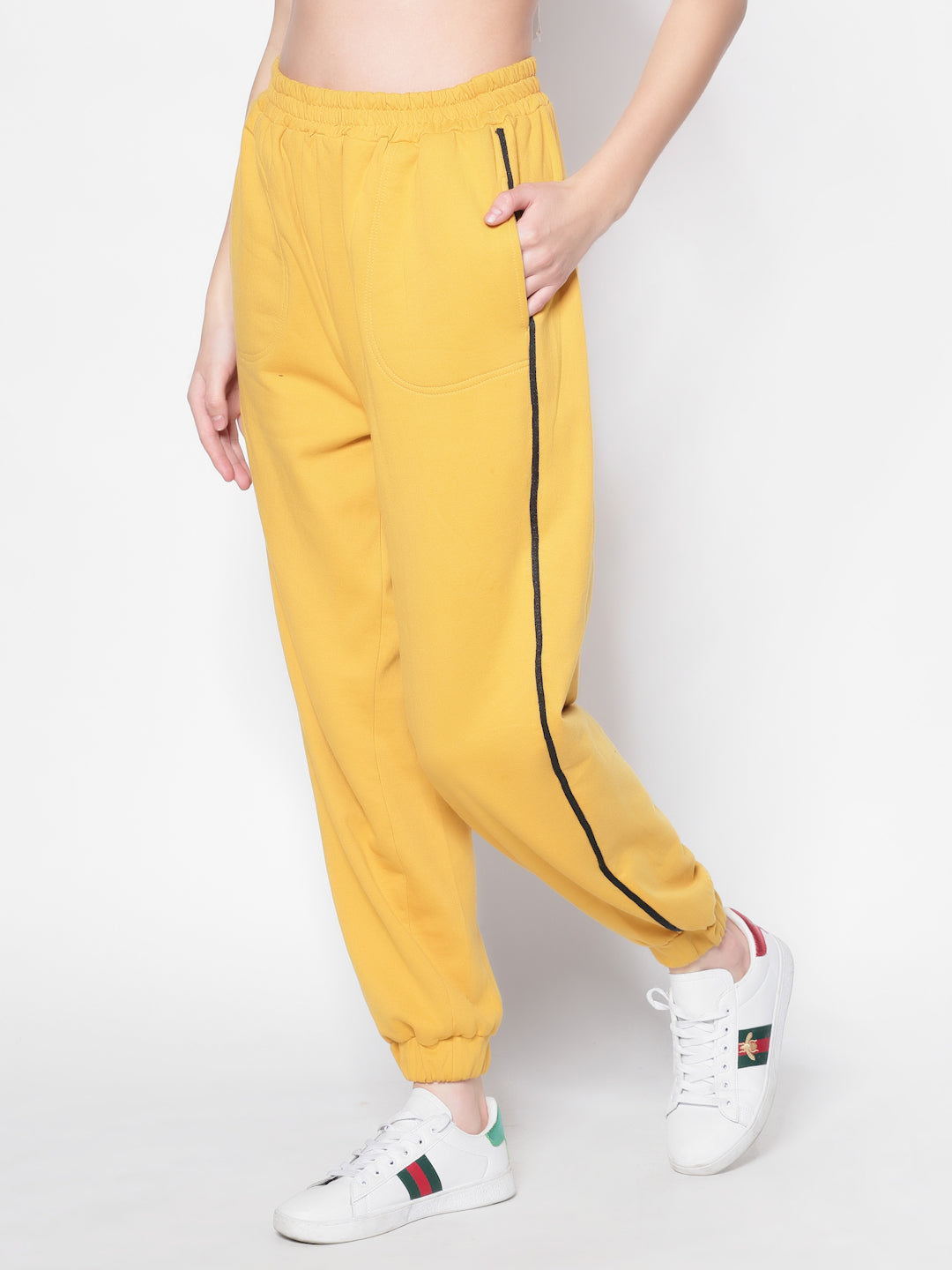 Yellow Track Pant