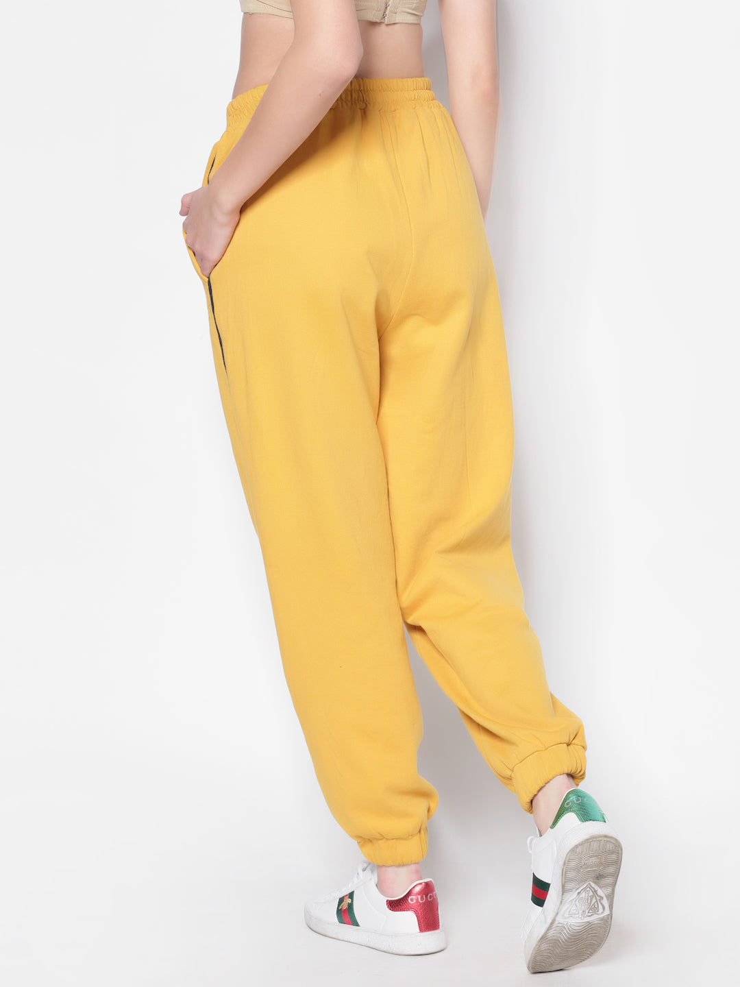Yellow Track Pant