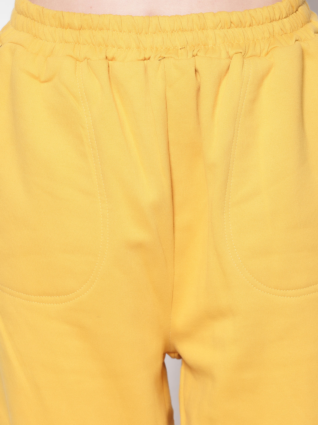 Yellow Track Pant