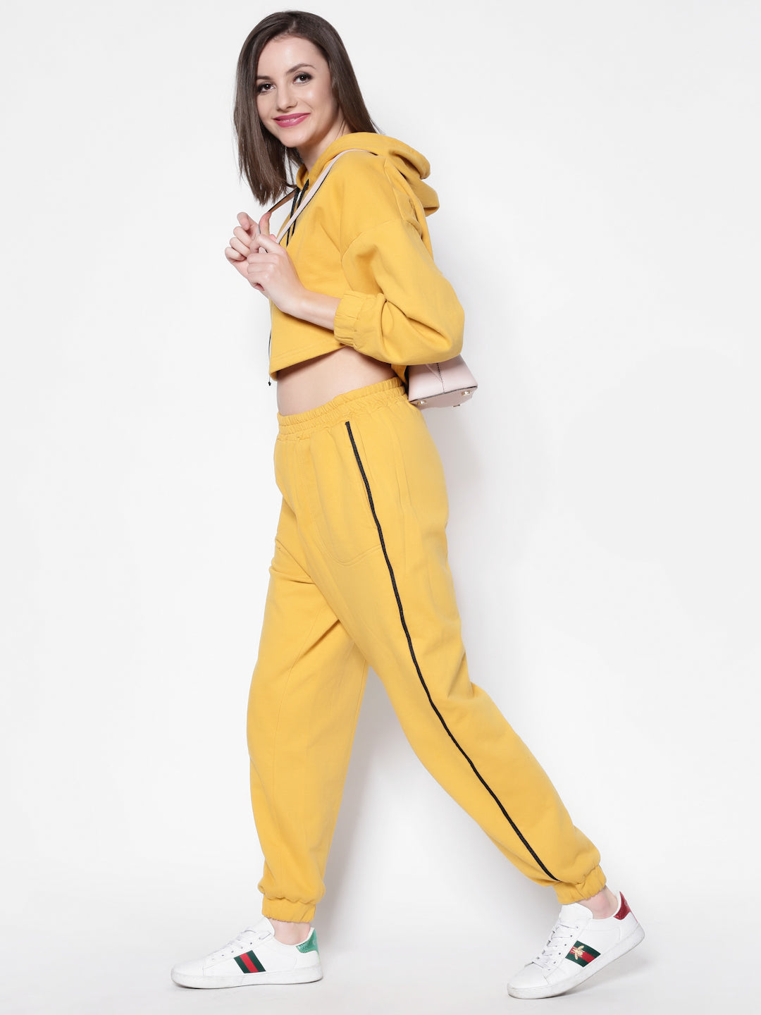 Yellow Track Pant