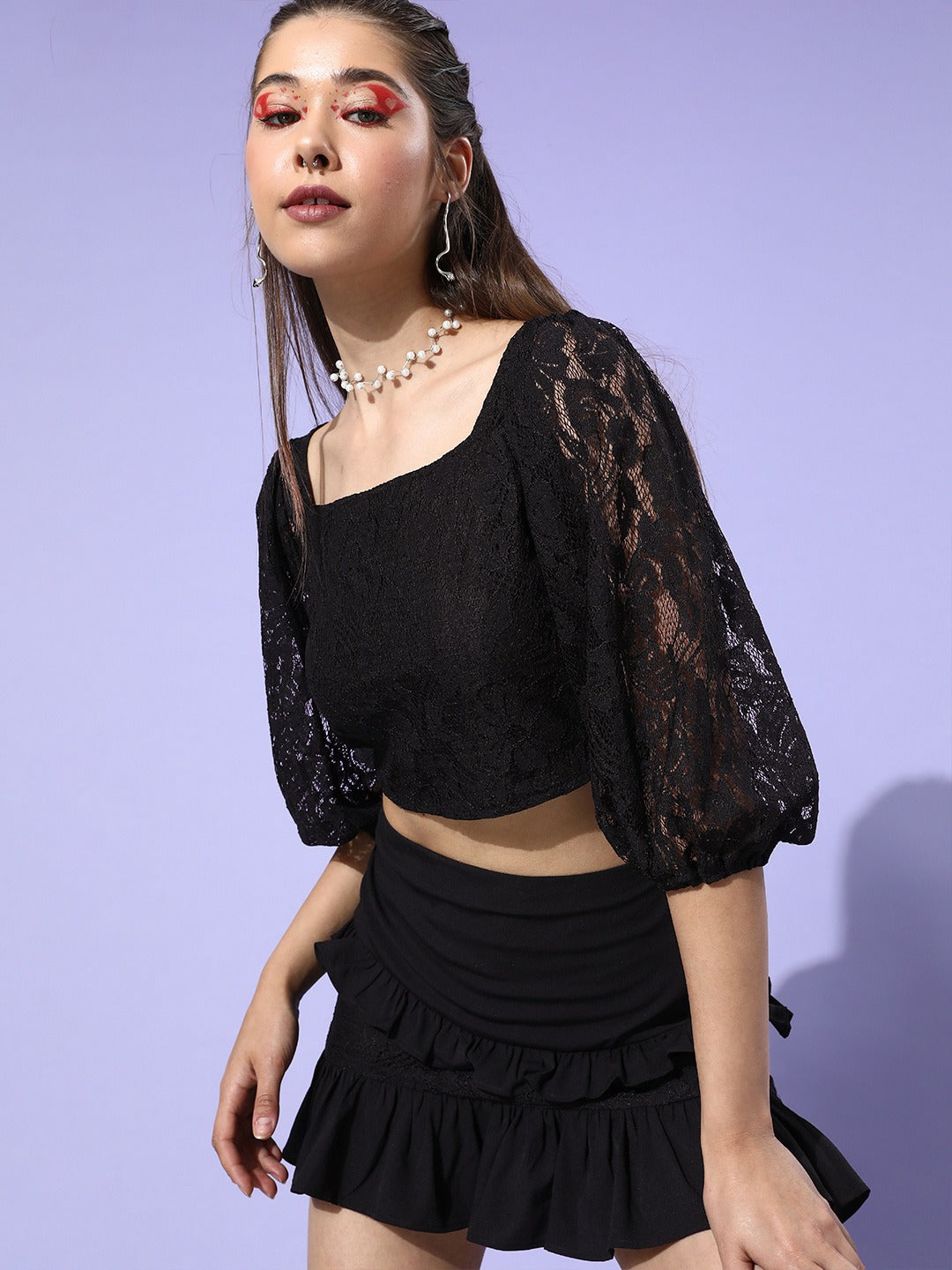Black Bodycon Mini Dress