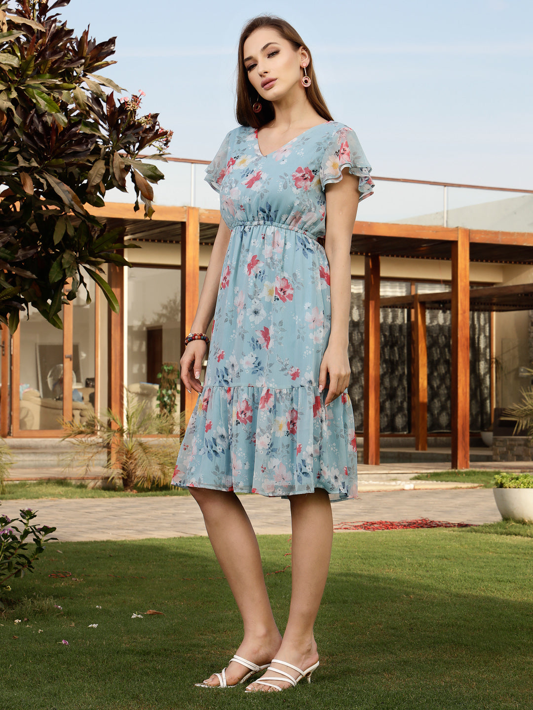 Knee Length Dress