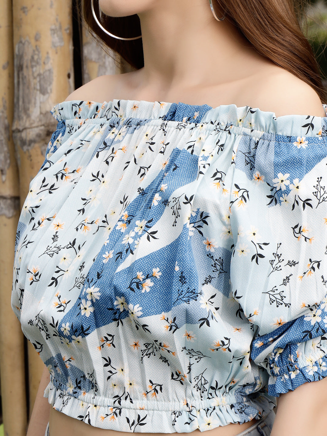 Printed Floral Top